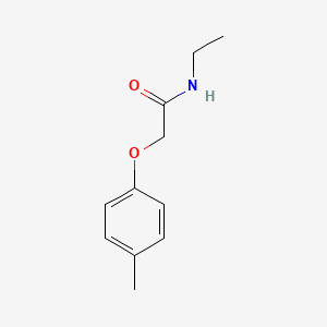 molecular formula C11H15NO2 B5004178 N-ethyl-2-(4-methylphenoxy)acetamide 