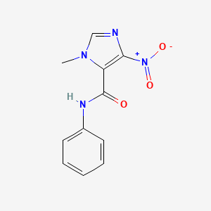 1-methyl-4-nitro-N-phenyl-1H-imidazole-5-carboxamide