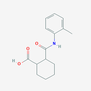 2-[(2-methylphenyl)carbamoyl]cyclohexane-1-carboxylic Acid