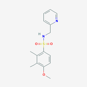 4-Methoxy-2,3-dimethyl-N-pyridin-2-ylmethyl-benzenesulfonamide