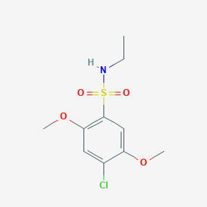 4-chloro-N-ethyl-2,5-dimethoxybenzenesulfonamide