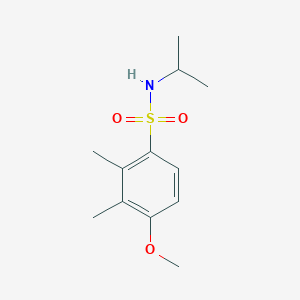 N-isopropyl-4-methoxy-2,3-dimethylbenzenesulfonamide
