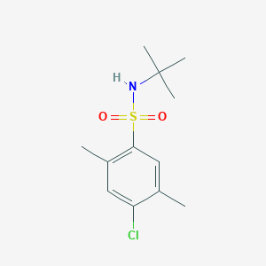 N-tert-butyl-4-chloro-2,5-dimethylbenzenesulfonamide