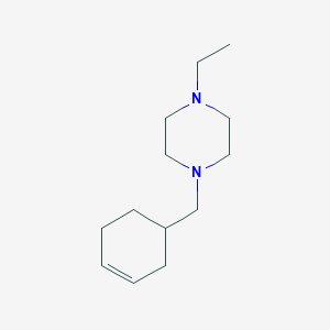 1-(cyclohex-3-en-1-ylmethyl)-4-ethylpiperazine