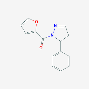 B050046 1-(2-Furylcarbonyl)-5-phenyl-2-pyrazoline CAS No. 121306-84-1