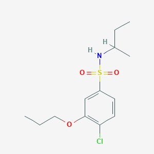 N-(sec-butyl)-4-chloro-3-propoxybenzenesulfonamide