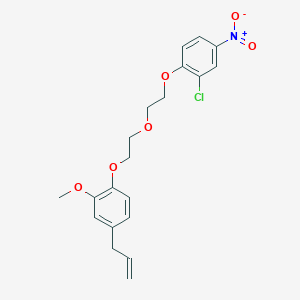 4-allyl-1-{2-[2-(2-chloro-4-nitrophenoxy)ethoxy]ethoxy}-2-methoxybenzene