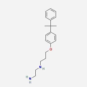 (2-aminoethyl){3-[4-(1-methyl-1-phenylethyl)phenoxy]propyl}amine