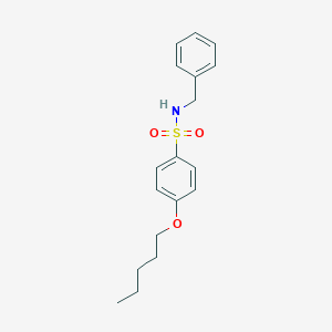 N-benzyl-4-(pentyloxy)benzenesulfonamide