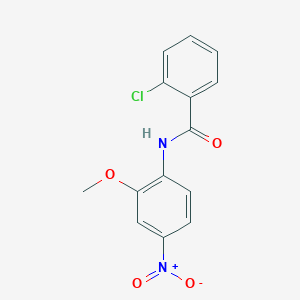 2-chloro-N-(2-methoxy-4-nitrophenyl)benzamide