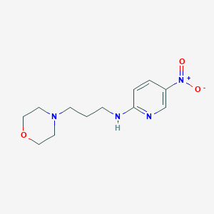 N-[3-(4-morpholinyl)propyl]-5-nitro-2-pyridinamine