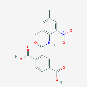 2-{[(2,4-dimethyl-6-nitrophenyl)amino]carbonyl}terephthalic acid