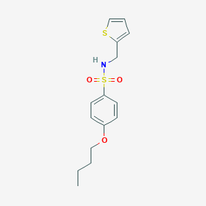 4-butoxy-N-(2-thienylmethyl)benzenesulfonamide