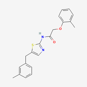 N-[5-(3-methylbenzyl)-1,3-thiazol-2-yl]-2-(2-methylphenoxy)acetamide