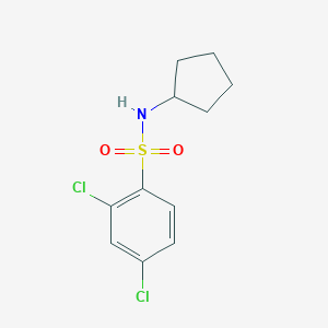 2,4-dichloro-N-cyclopentylbenzenesulfonamide