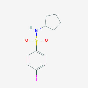 N-cyclopentyl-4-iodobenzenesulfonamide