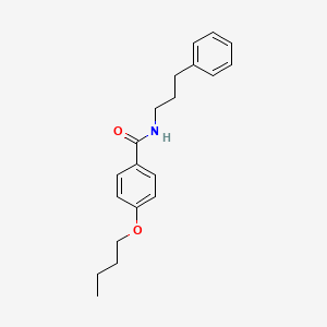 4-butoxy-N-(3-phenylpropyl)benzamide