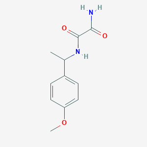 N-[1-(4-methoxyphenyl)ethyl]ethanediamide