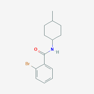 molecular formula C14H18BrNO B5005485 2-bromo-N-(4-methylcyclohexyl)benzamide 