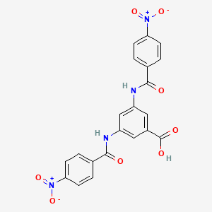 3,5-Bis-(4-nitro-benzoylamino)-benzoic acid