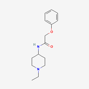 N-(1-ethylpiperidin-4-yl)-2-phenoxyacetamide