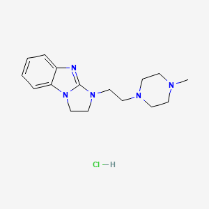 1-[2-(4-methyl-1-piperazinyl)ethyl]-2,3-dihydro-1H-imidazo[1,2-a]benzimidazole hydrochloride