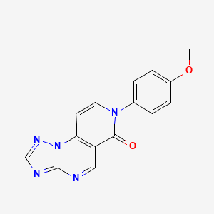 7-(4-methoxyphenyl)pyrido[3,4-e][1,2,4]triazolo[1,5-a]pyrimidin-6(7H)-one