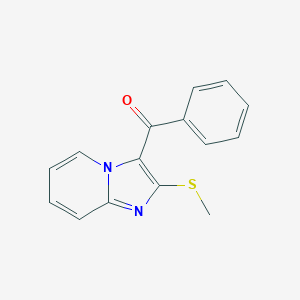 2-(Methylthio)-3-benzoylimidazo[1,2-a]pyridine