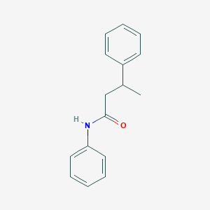 molecular formula C16H17NO B5006562 N,3-diphenylbutanamide 