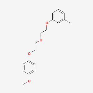 1-Methoxy-4-[2-[2-(3-methylphenoxy)ethoxy]ethoxy]benzene