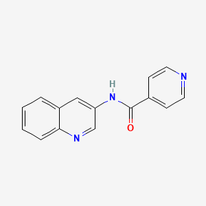 N-(quinolin-3-yl)pyridine-4-carboxamide