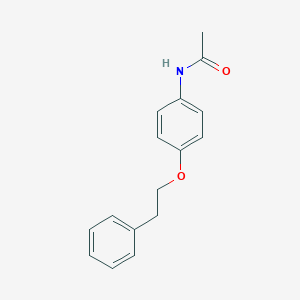 molecular formula C16H17NO2 B500671 N-[4-(2-phenylethoxy)phenyl]acetamide 