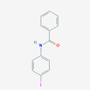 molecular formula C13H10INO B500672 N-(4-iodophenyl)benzamide CAS No. 52807-29-1