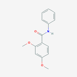 molecular formula C15H15NO3 B500674 2,4-dimethoxy-N-phenylbenzamide CAS No. 1718-94-1