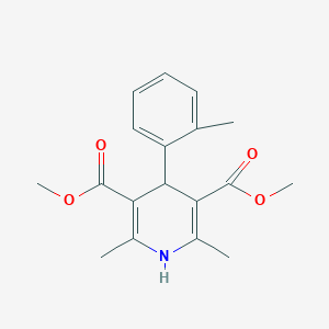 Dimethyl 2,6-dimethyl-4-(o-tolyl)-1,4-dihydropyridine-3,5-dicarboxylate
