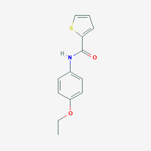 molecular formula C13H13NO2S B500692 N-(4-ethoxyphenyl)thiophene-2-carboxamide CAS No. 316152-14-4