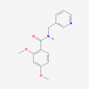 molecular formula C15H16N2O3 B500740 2,4-dimethoxy-N-(pyridin-3-ylmethyl)benzamide 