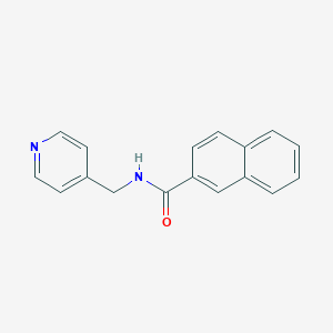 N-(4-pyridinylmethyl)-2-naphthamide