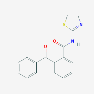 molecular formula C17H12N2O2S B500746 2-benzoyl-N-(1,3-thiazol-2-yl)benzamide CAS No. 446856-12-8