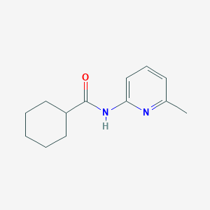 molecular formula C13H18N2O B500761 N-(6-methylpyridin-2-yl)cyclohexanecarboxamide 
