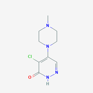 4-chloro-5-(4-methyl-piperazin-1-yl)-pyridazin-3(2H)-one