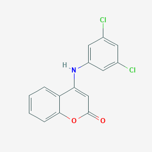 4-(3,5-dichloroanilino)-2H-chromen-2-one