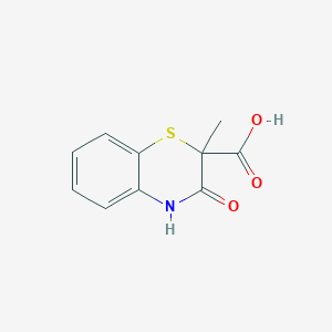 2-methyl-3-oxo-3,4-dihydro-2H-1,4-benzothiazine-2-carboxylic acid