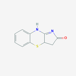 molecular formula C10H8N2OS B500824 3a,9-dihydro-3H-pyrrolo[3,2-b][1,4]benzothiazin-2-one 