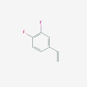 molecular formula C8H6F2 B050085 3,4-二氟苯乙烯 CAS No. 405-03-8