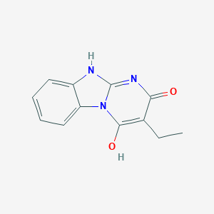 3-Ethylpyrimido[1,2-a]benzimidazole-2,4-diol