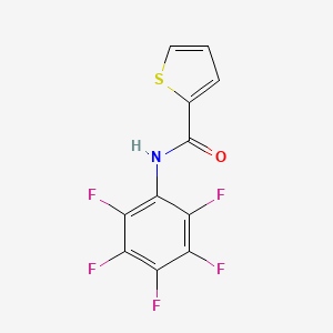 N-(pentafluorophenyl)-2-thiophenecarboxamide