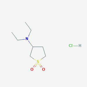 N,N-diethyltetrahydro-3-thiophenamine 1,1-dioxide hydrochloride