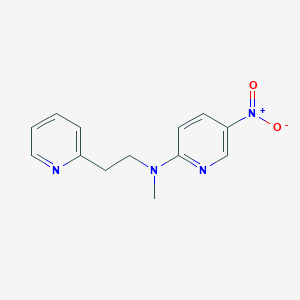 N-methyl-5-nitro-N-(2-pyridin-2-ylethyl)pyridin-2-amine