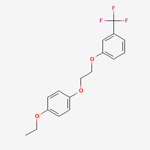 1-[2-(4-ethoxyphenoxy)ethoxy]-3-(trifluoromethyl)benzene